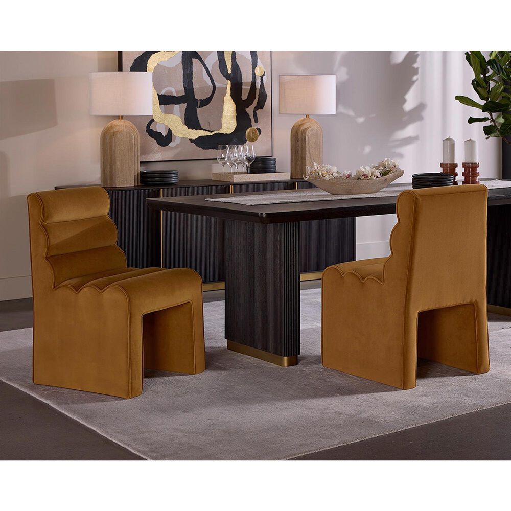 37B Stuart Parsons Chair in Meg Gold, , large