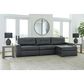 Ashley Brindley Pier Oversized Accent Ottoman in Fog, , large