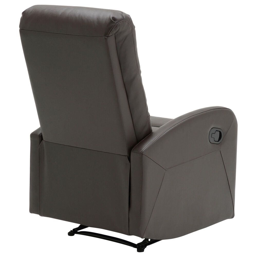 Lumisource Dormi Recliner Chair in Brown, , large
