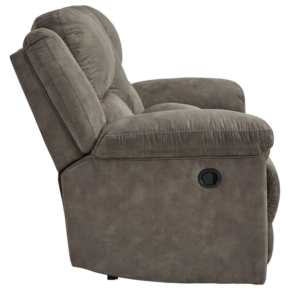Ashley Laresview Manual Reclining Loveseat in Fossil, , large