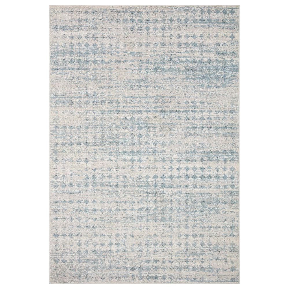 Loloi II Kamala 2"3" x 3"10" Sky and Dove Area Rug, , large