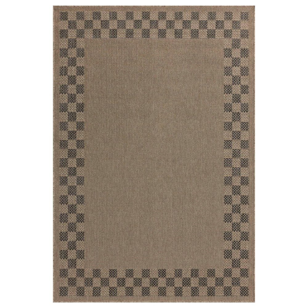 Loloi II Providence 9"2" x 13" Natural and Charcoal Indoor/Outdoor Area Rug, , large