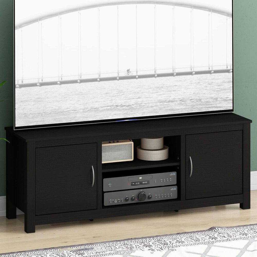 HOMLUX 59.1" TV Stand with 2-Door in Americano, , large