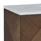 James Martin Vanities Marcello 48" Single Bathroom Vanity in Chestnut with 3 cm Ethereal Noctis Quartz Top and Rectangular Sink, , large
