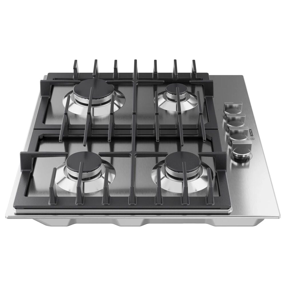 Bosch 300 Series 24&quot; Gas Cooktop in Stainless Steel, , large