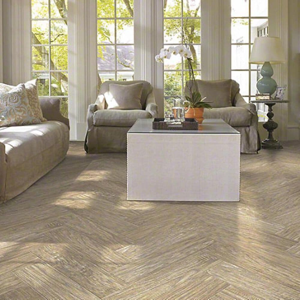 Shaw Petrified Hickory Relic 6" x 36" Porcelain Tile, , large