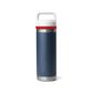 YETI Rambler 18 Oz Water Bottle with Chug Cap in Patriotic Navy/Rescue Red/White, , large