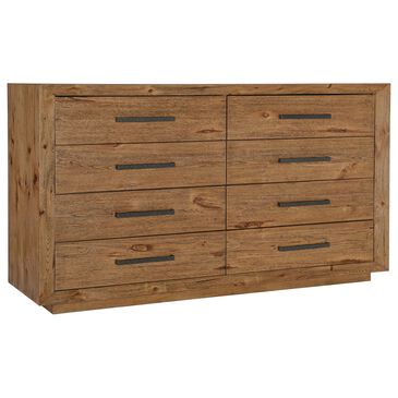 Hooker Furniture Big Sky 8-Drawer Dresser in Vintage Natural, , large