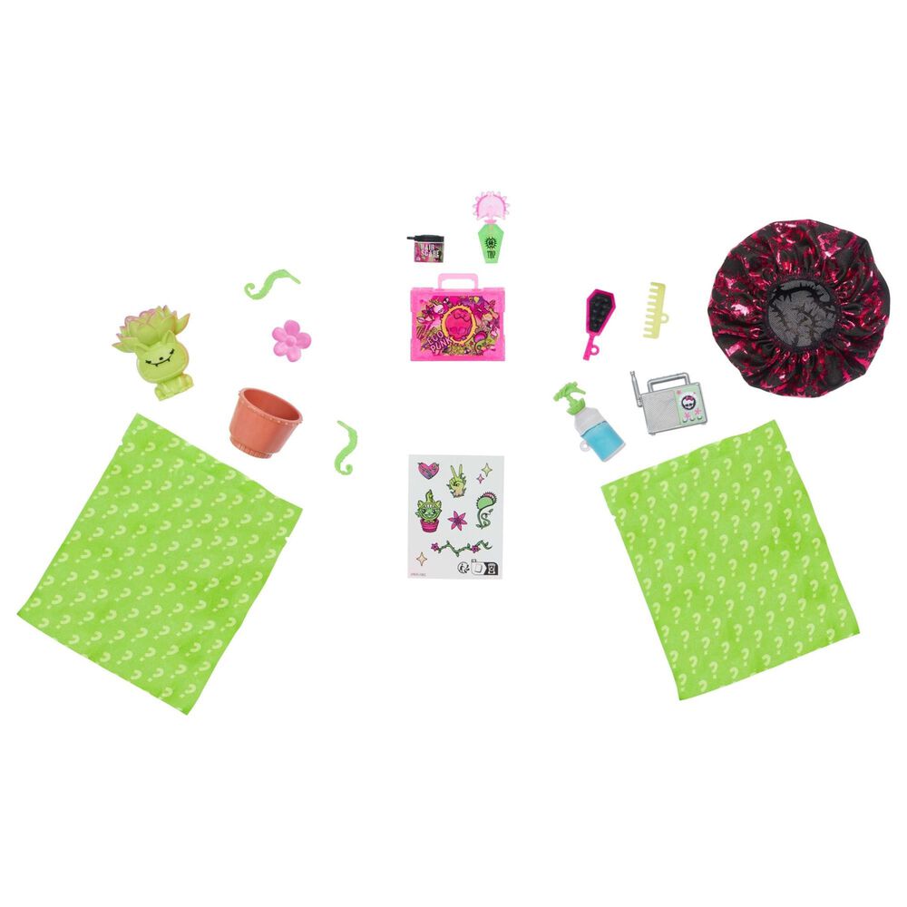 Monster High Self-Scare Secrets Venus Mcflytrap Fashion Doll with Accessories, , large