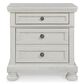 Signature Design by Ashley Robbinsdale Nightstand in Antique White, , large