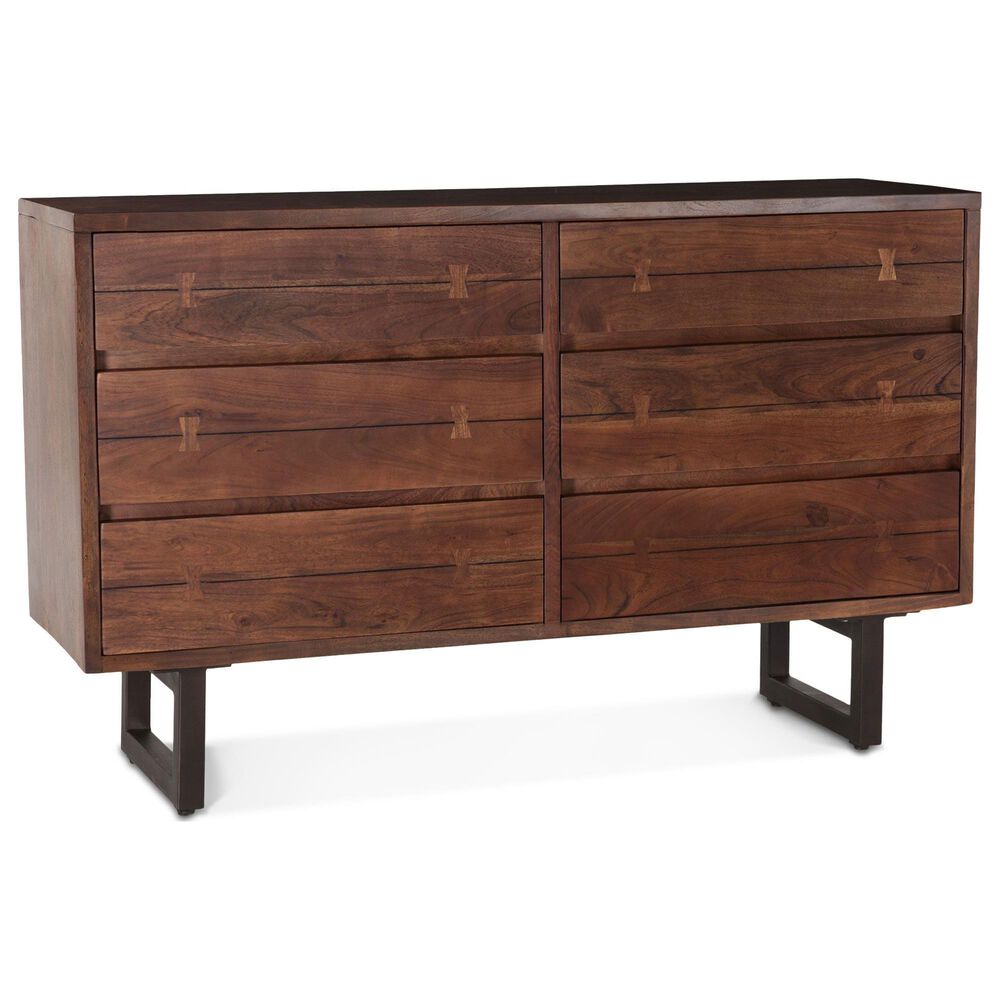 Home Trends &amp; Design Aspen 3-Piece Queen Bedroom Set in Walnut Brown and Antique Zinc, , large