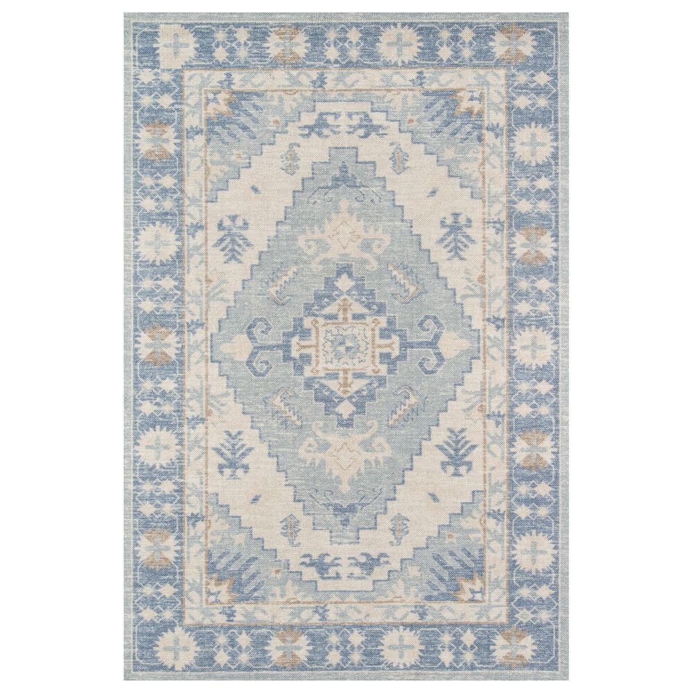 Momeni Anatolia ANA-1 2" x 3" Blue Area Rug, , large