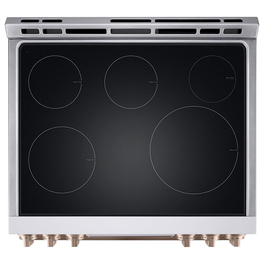 LG 6.3 Cu. Ft. Induction Slide-in Range in Essence White, , large