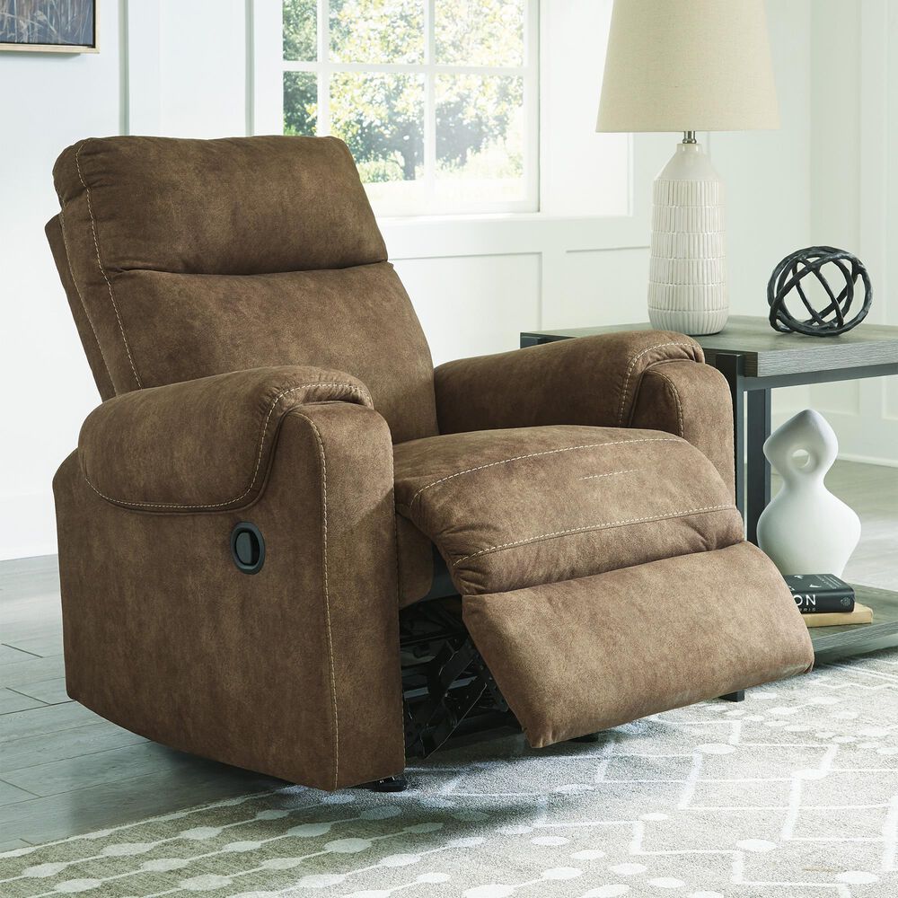 Ashley Edenwold Manual Rocker Recliner in Brindle, , large