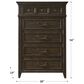 Belle Furnishings Paradise Valley 5-Drawer Chest in Saddle Brown, , large