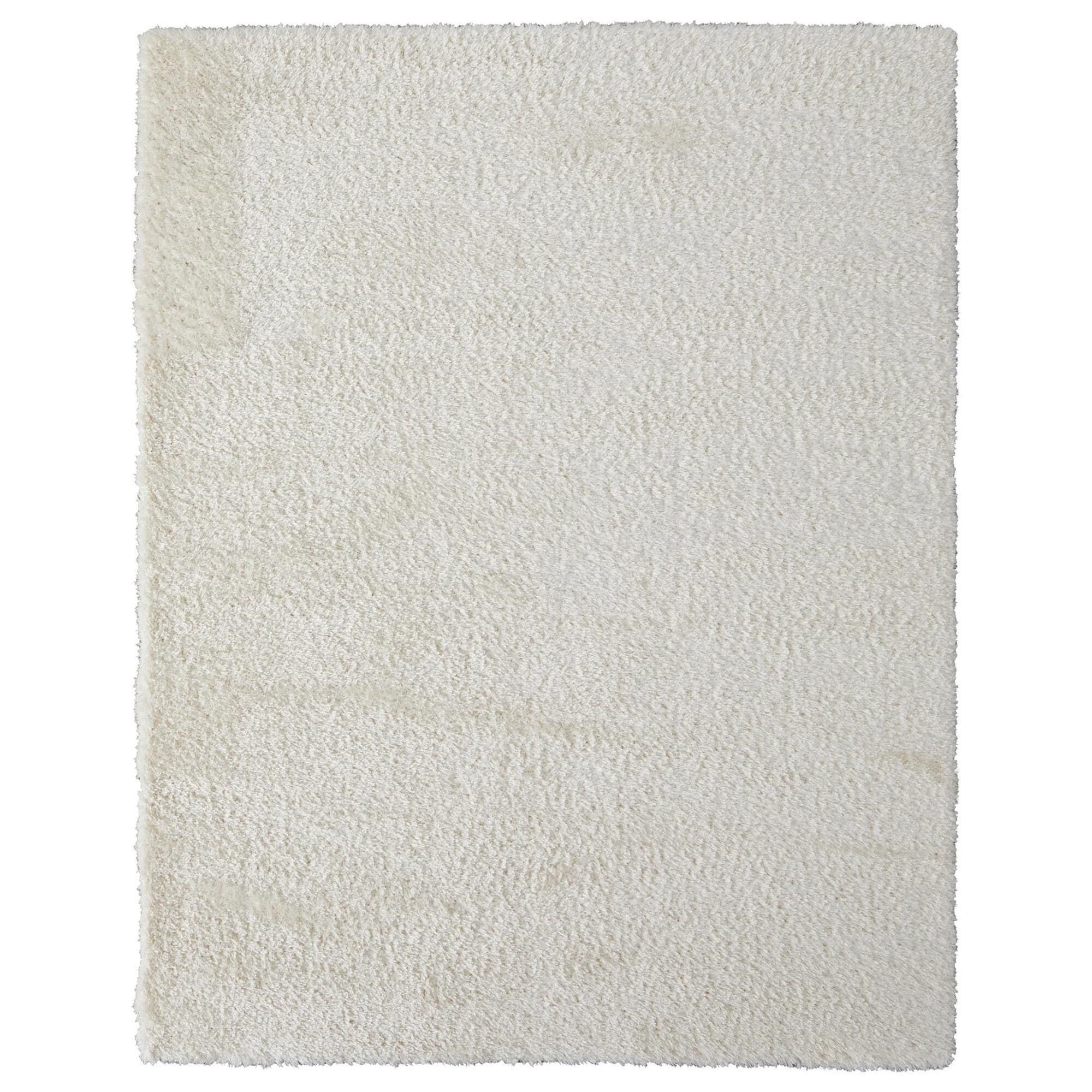 Feizy Darian 10' x 14' White Area Rug