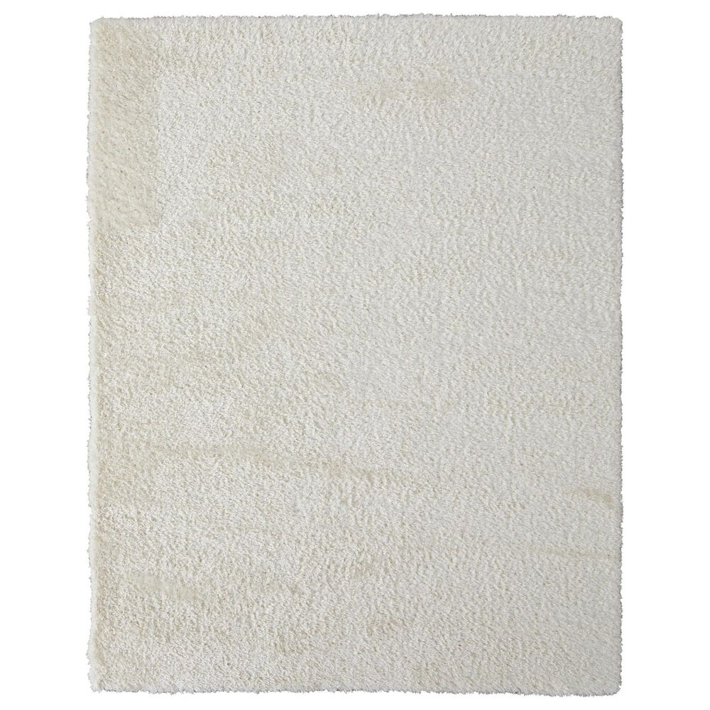 Feizy Rugs Darian 10' x 14' White Area Rug | NFM