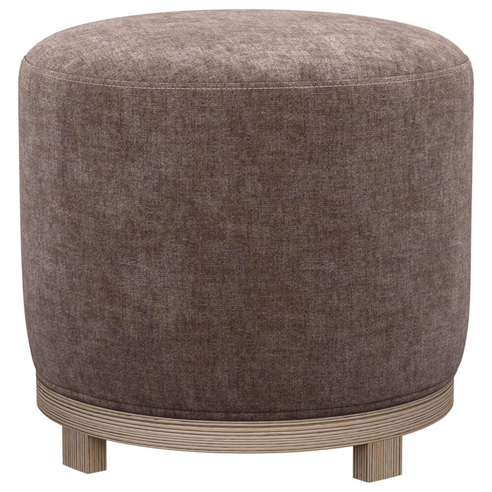 Golden Wave Furniture Lana Ottoman with Swivel Base in Rose, , large