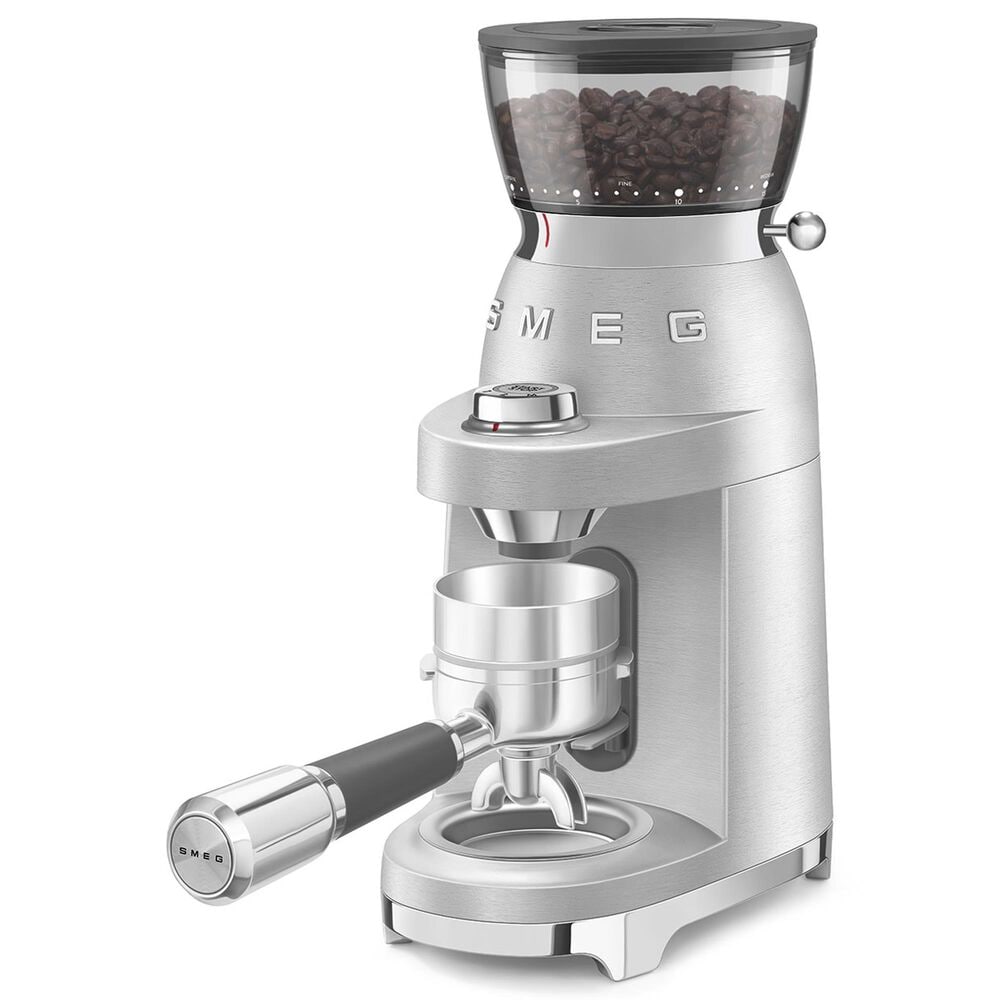 SMEG Espresso Coffee Grinder in Stainless Steel, , large