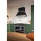 Bertazzoni Heritage 4.6 Cu. Ft. Freestanding Dual Fuel Range in Nero Black, , large