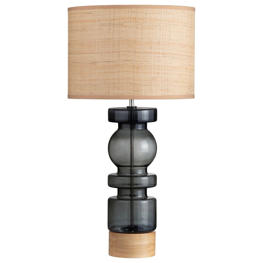 Crestview Collection Murphy Table Lamp in Green and Natural, , large