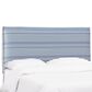 Skyline Furniture Lorel Twin Slipcover Headboard in Nautical Stripe Navy, , large