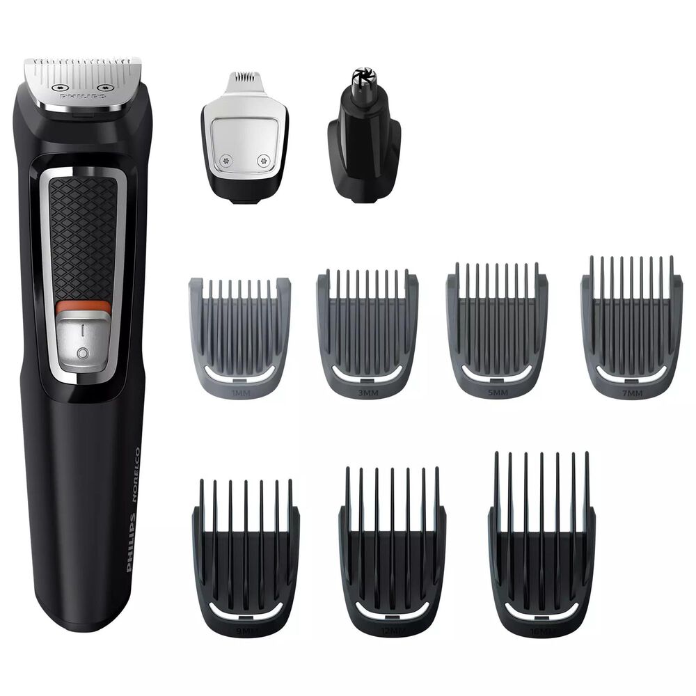 Norelco Multigroom 3000 13-Piece Multipurpose Trimmer in Black, , large