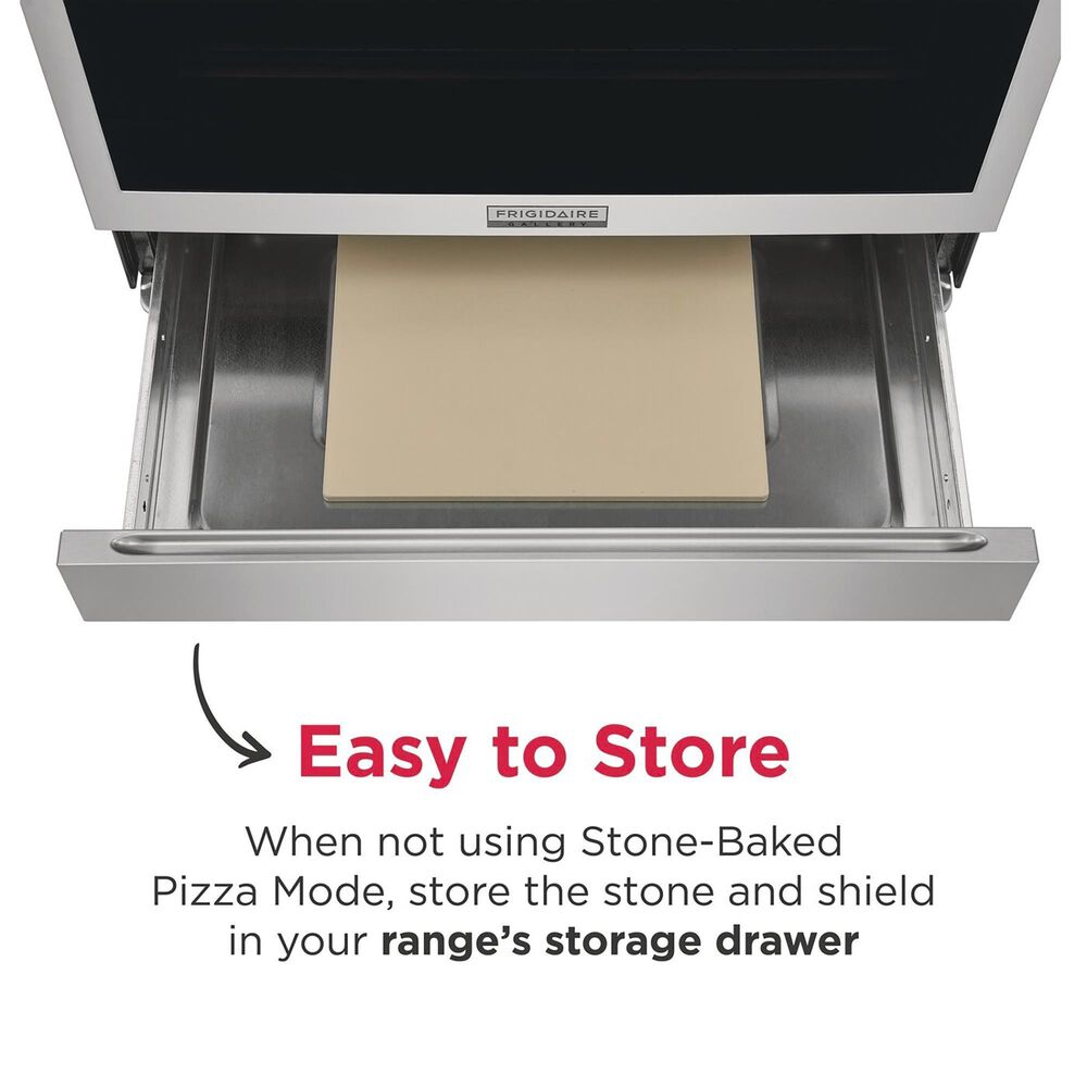 Frigidaire Gallery 2-Piece Kitchen Package with 6.2 Cu. Ft. Electric Range and 30" Over-The-Range Microwave in Stainless Steel, , large