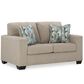 Ashley Deltona Loveseat in Parchment, , large