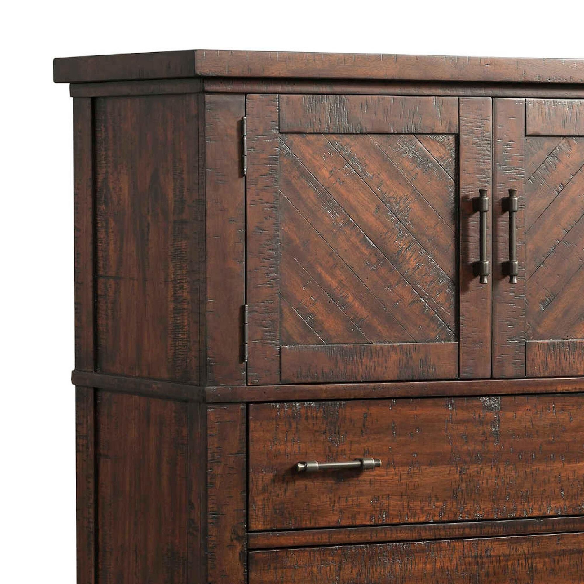 Mayberry Hill Jax 4-Drawer Chest in Cherry