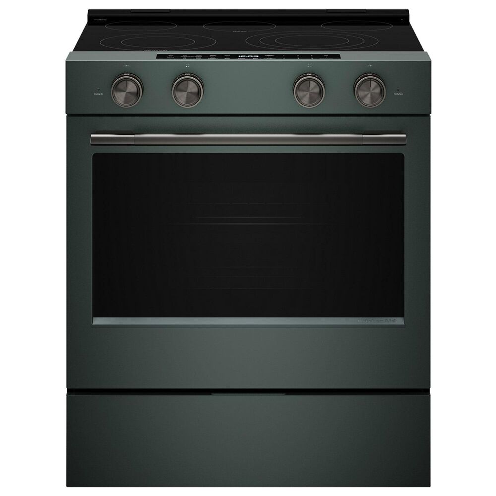 KitchenAid Handle and 4-Piece Knob Accessory Kit for Slide-In Convection Range in Black Ore, , large