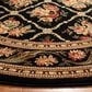 Safavieh Lyndhurst 5"3" Round Black Area Rug, , large