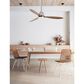 Beacon Lighting Whitehaven 56" Indoor/Outdoor Ceiling Fan with LED Light in Brushed Chrome, , large