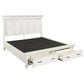 Riva Ridge Caraway Queen Storage Bed in Aged Ivory, , large