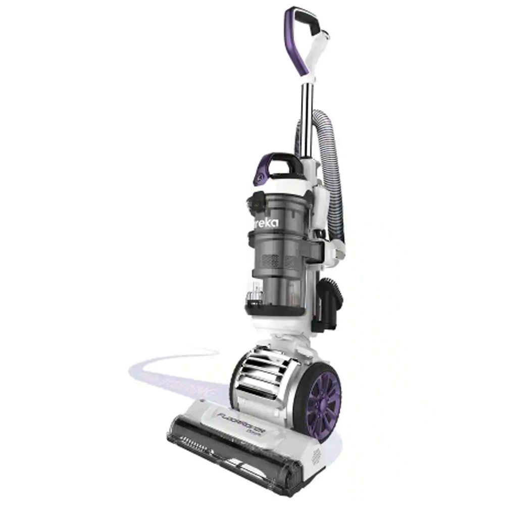 Englewood FloorRover Dash Upright Pet Vacuum in Plum and White, , large