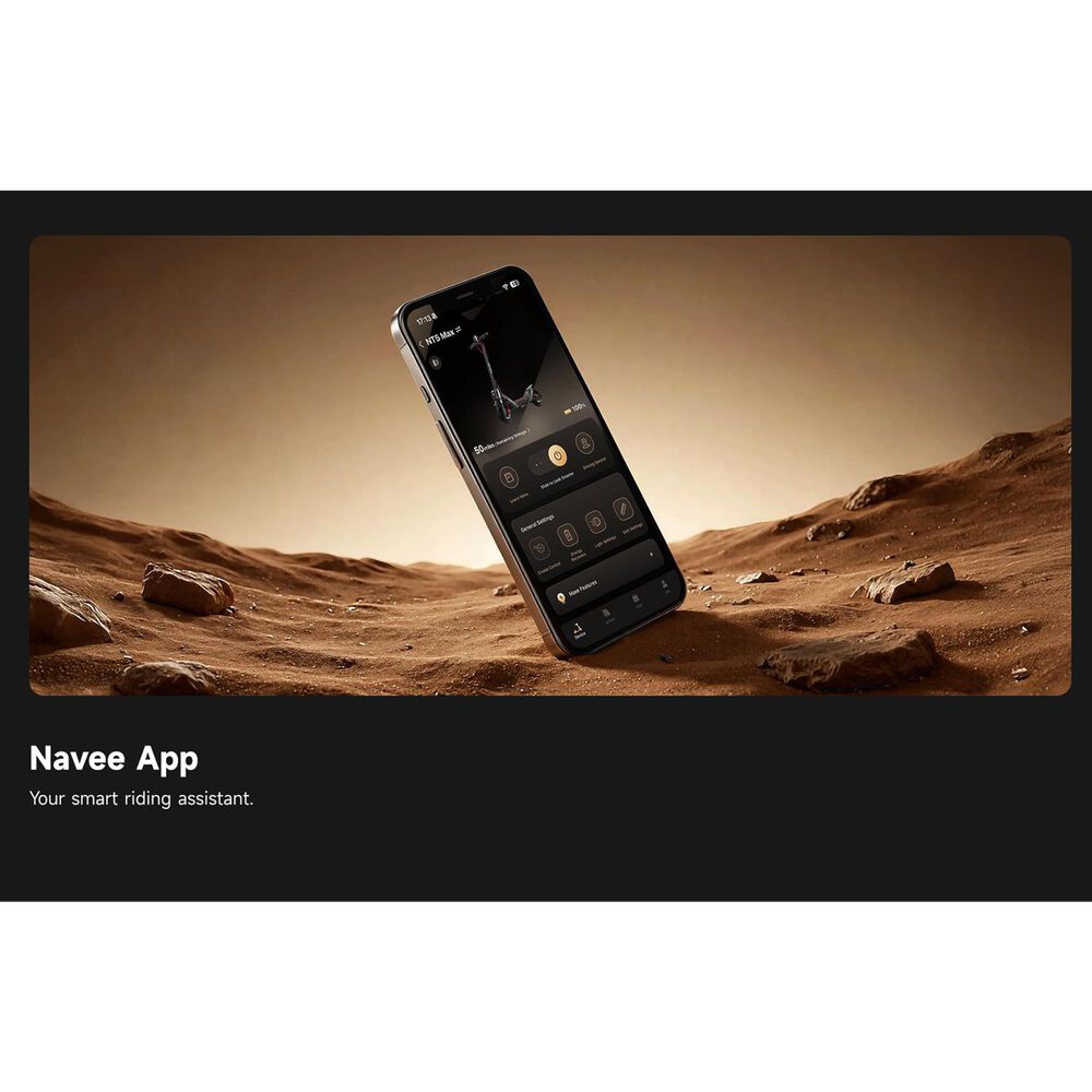 Navee NT5 Max Electric Scooter in Black, , large