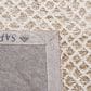 Safavieh Micro-Loop Geometric 2"3" x 9" Beige and Ivory Runner, , large