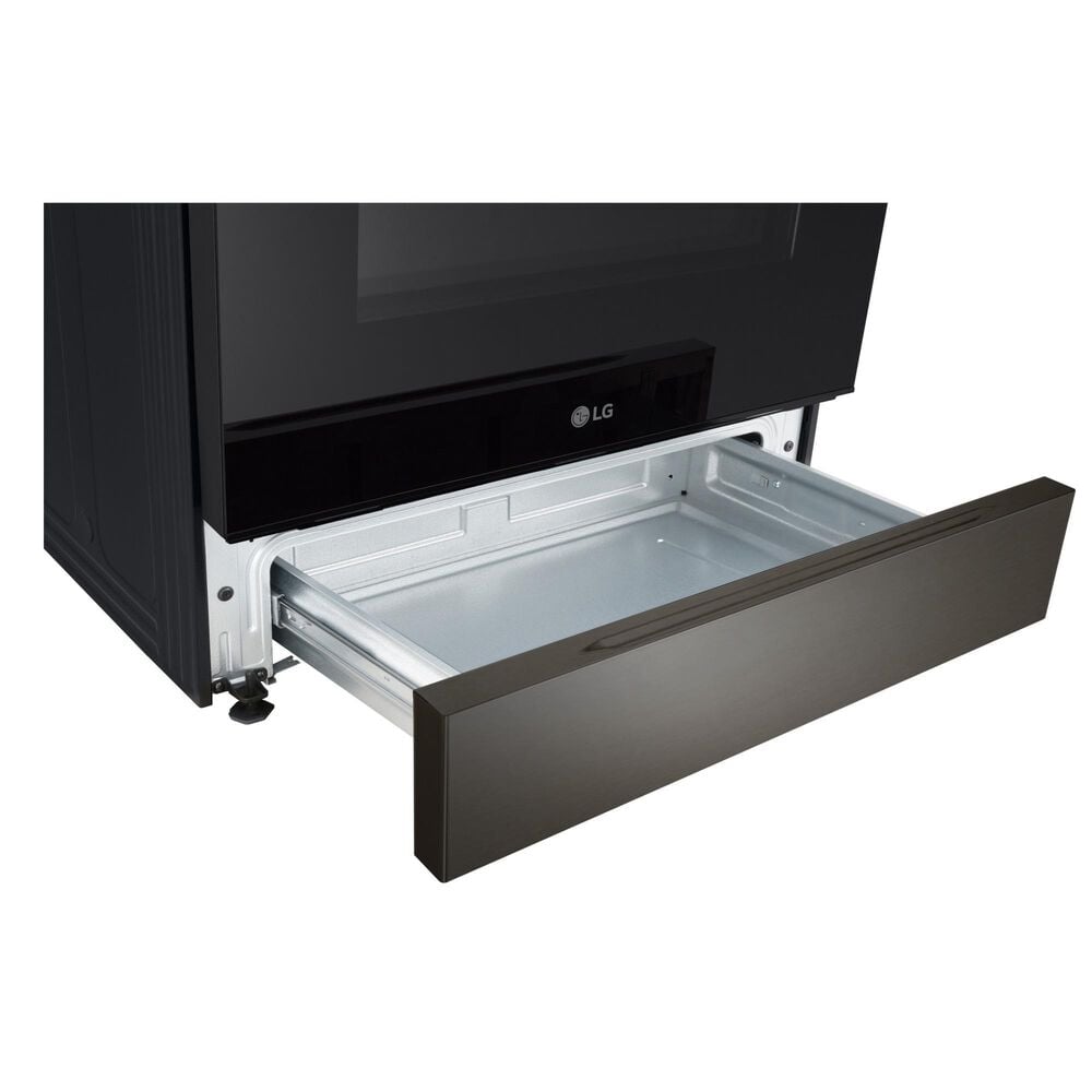 LG 6.3 Cu. Ft. Smart Electric Slide-in Range with Air Fry and EasyClean in Black Stainless Steel, , large