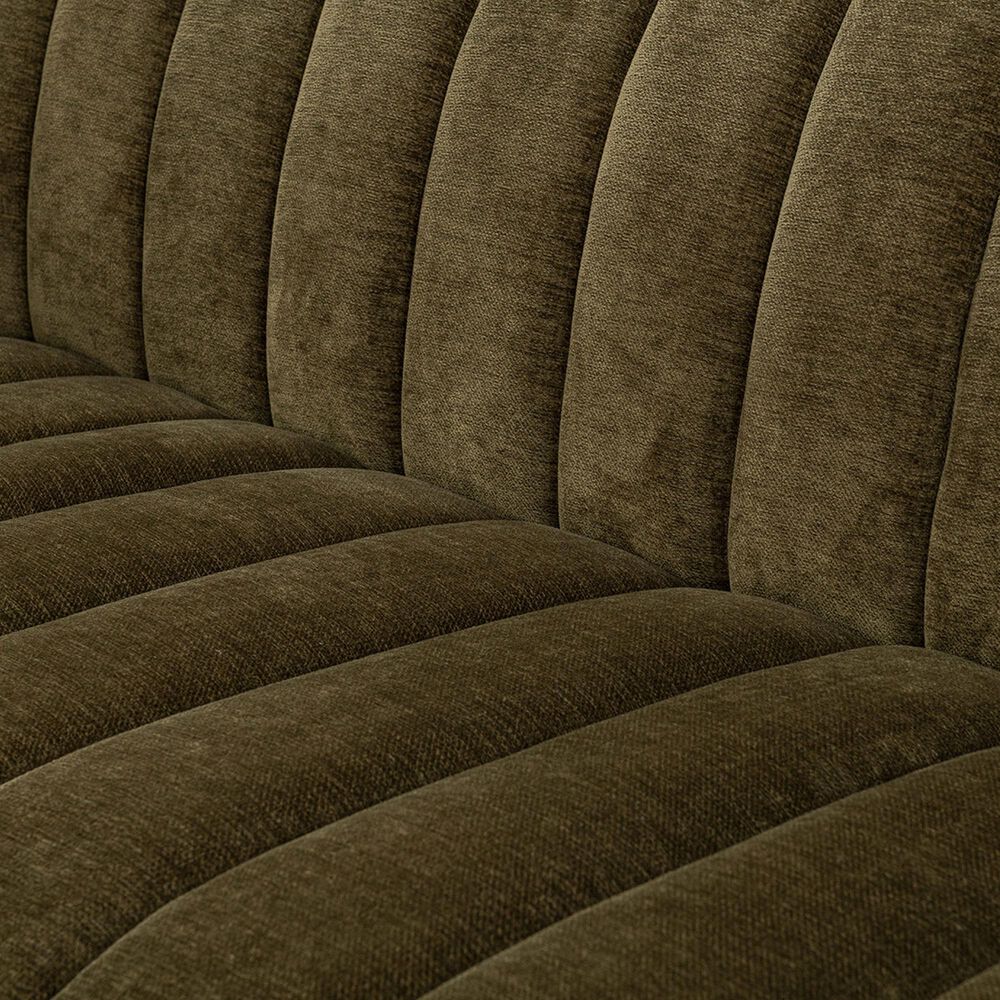 Classic Home Vanty Stationary Sofa in Olive Green, , large