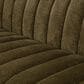 Classic Home Vanty Stationary Sofa in Olive Green, , large