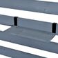HOMLUX 41.7"" Outdoor Rolling Kitchen Island in Gray, , large