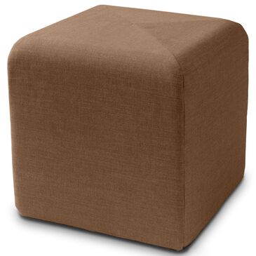 Jaxx Monroe Small Ottoman in Earth Brown, , large