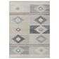 Dalyn Rug Company Phoenix PH1 9" x 12" Ivory Indoor/Outdoor Area Rug, , large