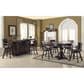 Radius Gettysburg Spectator Counter Stool with Brown Cushion in Rich Oak, , large