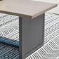 Ashley Bree Zee Patio End Table in Brown, , large