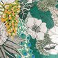 Levtex Bettina Twin Duvet Cover in Teal, Blue, Green, Mauve and Cream, , large