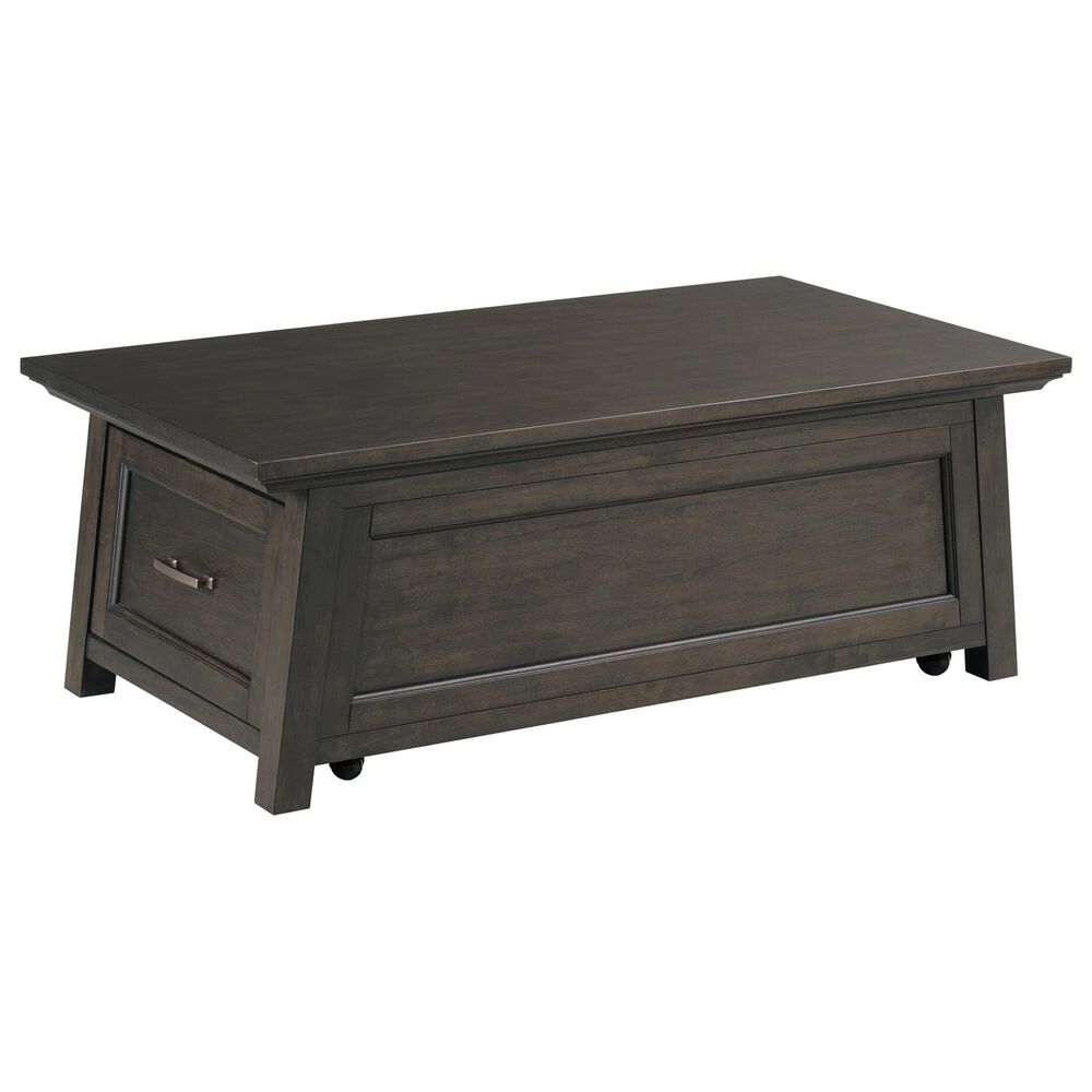 American Drew Bessemer Storage Coffee Table in Black, , large