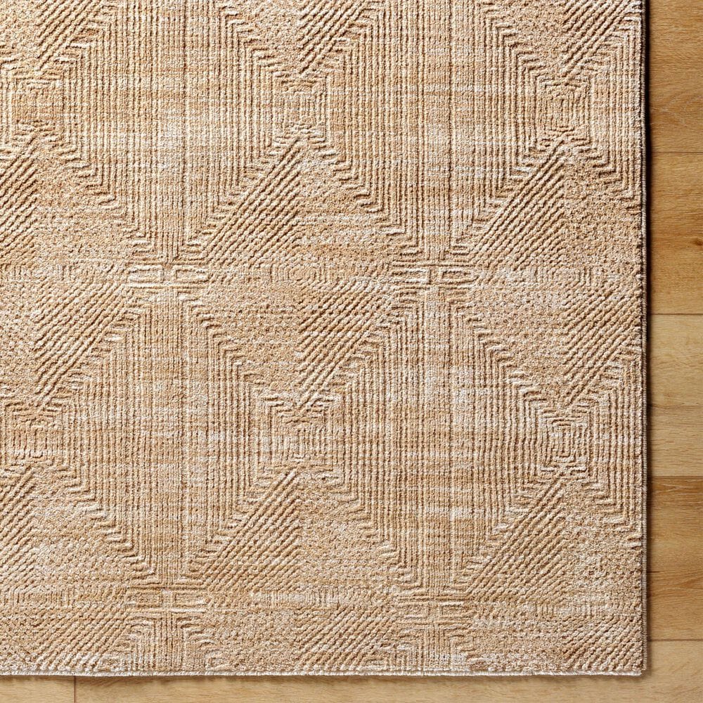 Surya Masterpiece MPC-2312 Beige, Tan and Medium Brown 2&#39;7&quot; x 3&#39;11&quot; Area Rug, , large