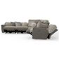 Catnapper Rendezvous 5-Piece Power Reclining Symmetrical Sectional in Slate and Fawn, , large