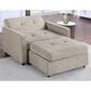 Steve Silver Convertible Sleeper Chair in Tan, , large